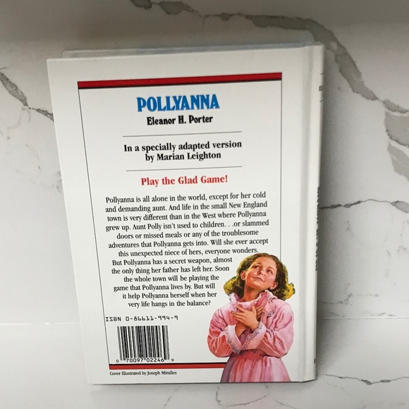 Pollyanna Great Illustrated Classics Book 1995 Hard Cover Vintage Mint - Picture 3 of 6